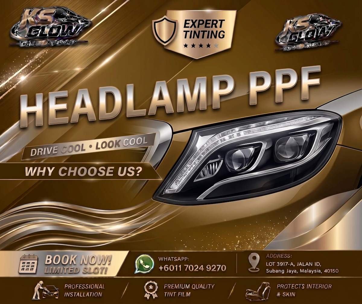 Headlamp PPF service